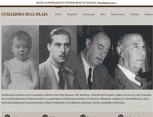 Tablet Screenshot of guillermodiazplaja.com